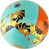 Мяч вол. пляжн. TORRES Hawaii, V32075B, р.5, синт.кожа (ТПУ), маш. сш, бут.кам, бирюзово-оранже
