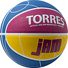 Мяч баск. TORRES Jam, B023127, р.7, резина, нейлон. корд, бут. кам., син-желто-малиновый