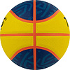 Мяч баск. TORRES 3х3 Outdoor, B022336, р. 6, 8 панелей, резина,бут.кам,нейл.корд,жёлто-синий